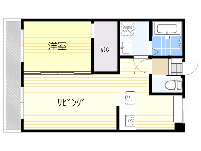 カーサいづみの間取り