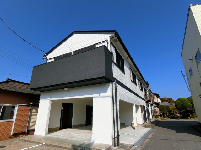 いすみ市岬町長者のアパートの建物外観