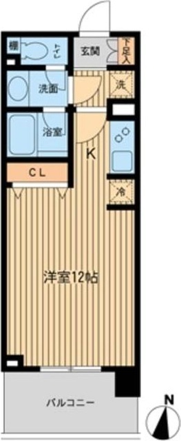 ドゥーエ横濱台町の間取り