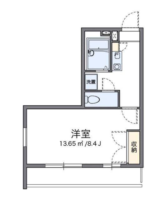 セゾン宮下の間取り