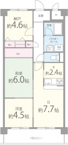 アロッジオKTIの間取り