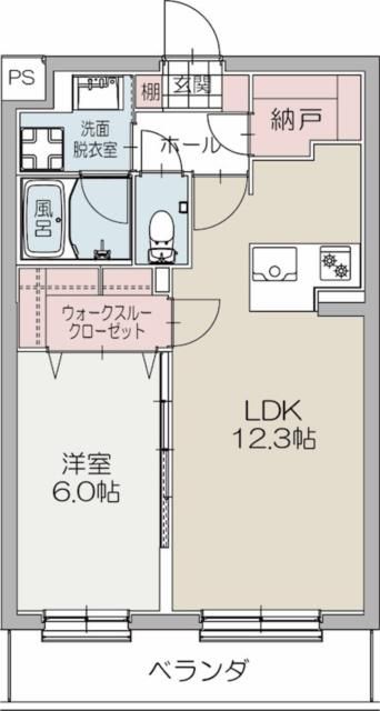 Ｋｒｅｉｓ　Ｂｕｒｇの間取り