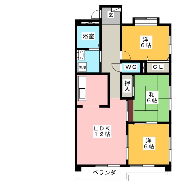 東栄ビルの間取り