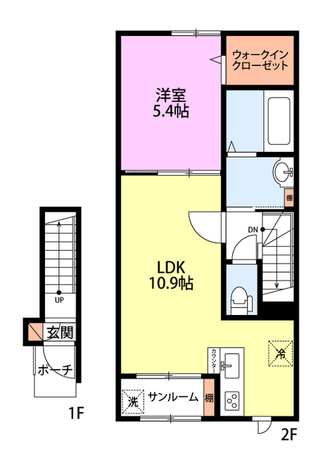 シャンス燕本町の間取り