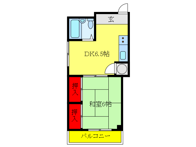 HKビルの間取り