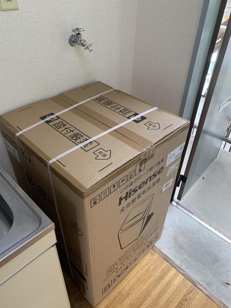 その他設備　新品洗濯機