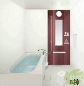 バス・シャワールーム　現在建築途中。写真はイメージになります。