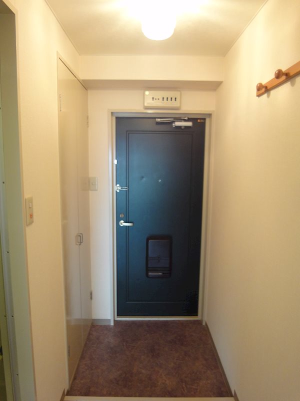 玄関　＊写真は207号室です。