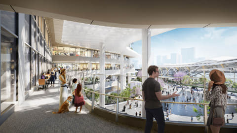 ショッピングセンター　NEWoMan高輪（ショッピングセンター）まで625m