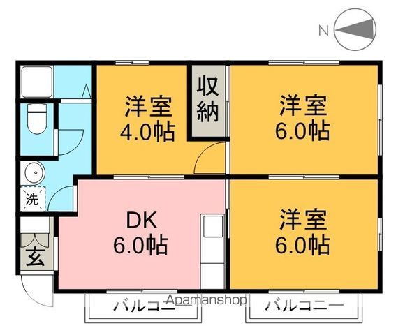 メゾンR_間取り_0