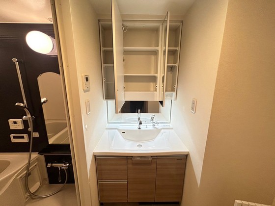 洗面設備　※別号室の写真となります