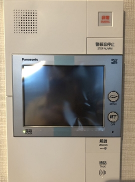 セキュリティ　☆モニター付きインターホン☆