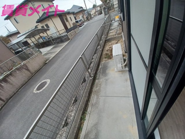 バルコニー　同型物件写真になります。