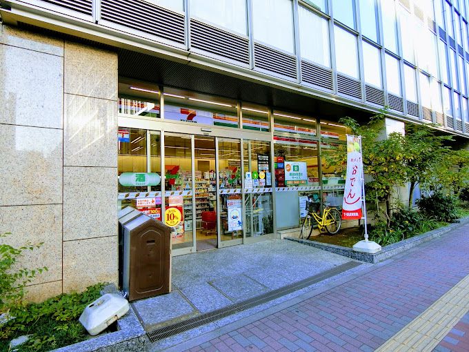 コンビニ　セブンイレブン 築地日刊スポーツ本社店（コンビニ）まで104m