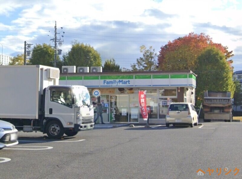 コンビニ　ファミリーマート名東牧の原店（コンビニ）まで600m