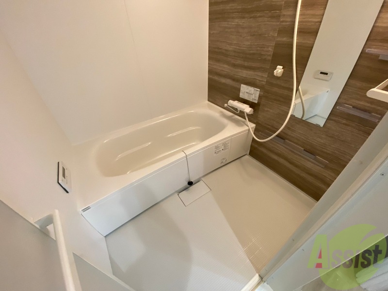 バス・シャワールーム　お風呂です。ゆっくりお風呂につかるのも体に良いですね～