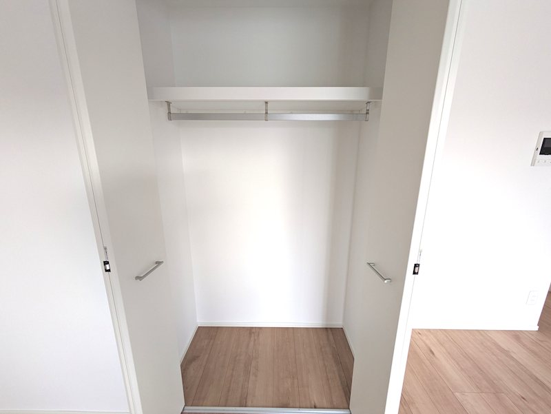 収納　2026年2月現在 建築中の写真です