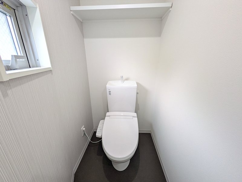 トイレ　2026年2月現在 建築中の写真です