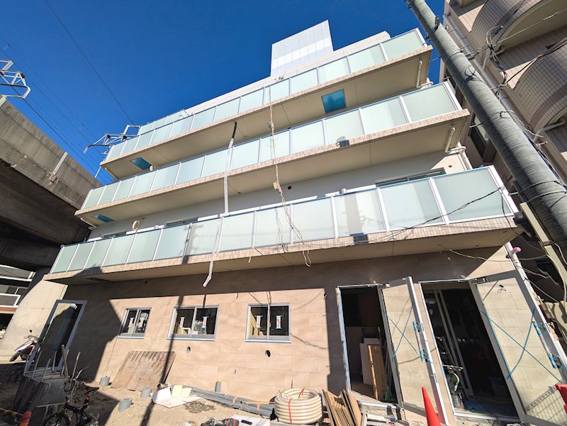 建物外観　2026年2月現在 建築中の写真です