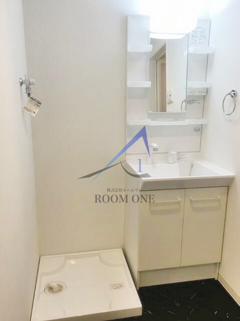 洗面設備　洗面台です。