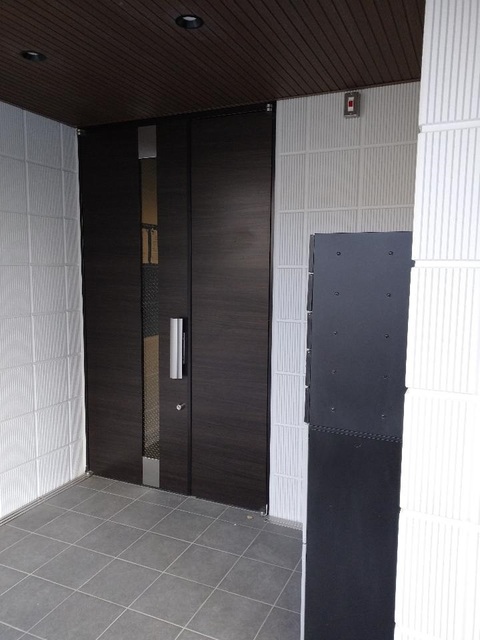 セキュリティ　オートロック・防犯カメラ・宅配ＢＯＸ付