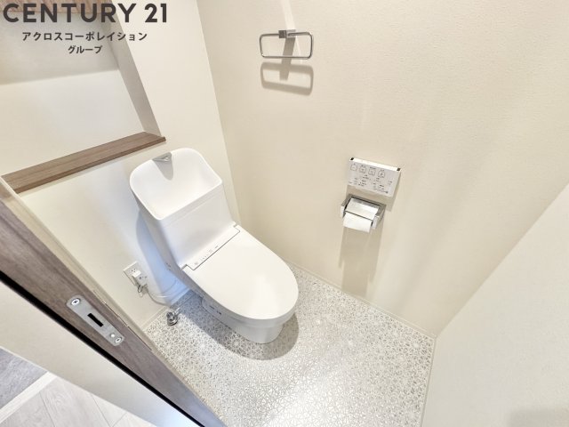 トイレ　トイレもきれいです