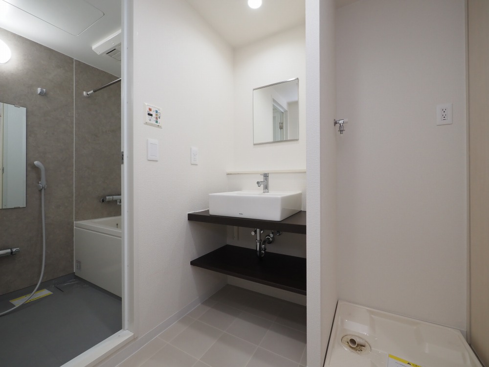 洗面設備　洗面所です