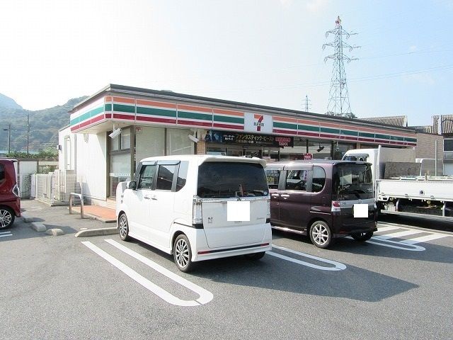 コンビニ　セブンイレブン周南栗屋店（コンビニ）まで600m