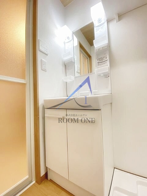 洗面設備　洗面台です。