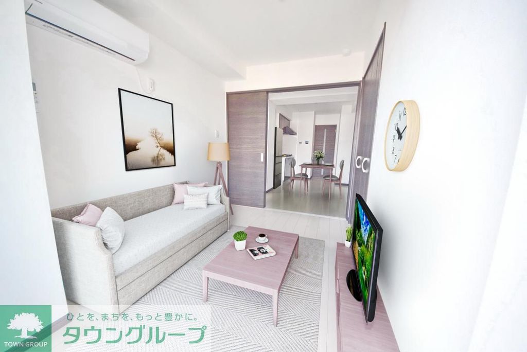 居室・リビング　家具家電はイメージです