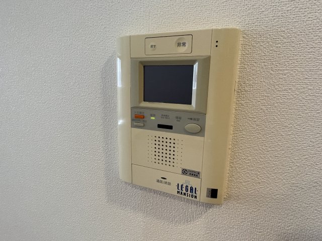 セキュリティ　TVモニター付きインターホンです