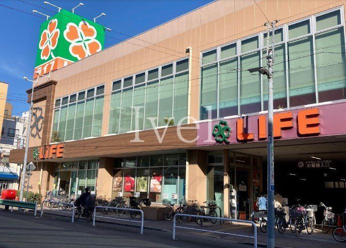 スーパー　ライフ菊川店（スーパー）まで730m