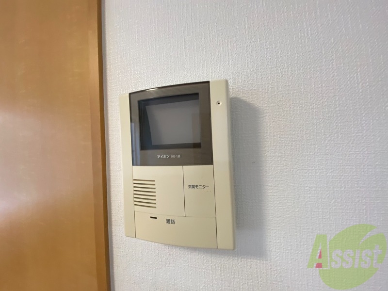 セキュリティ　インターホンは通話ができるので急な訪問があっても安心です。