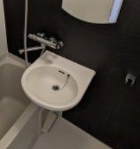 洗面設備　※別部屋写真です。