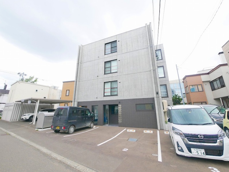建物外観　エアコン・ネット無料♪人気のデザイナーズマンションです♪