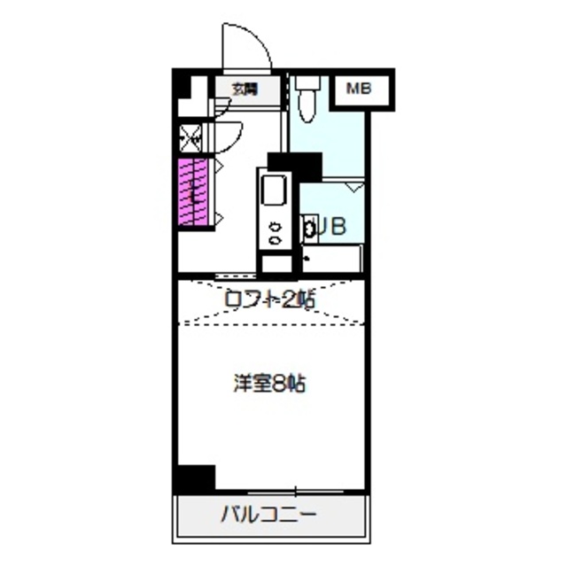 ヴィテロ緑橋の間取り写真