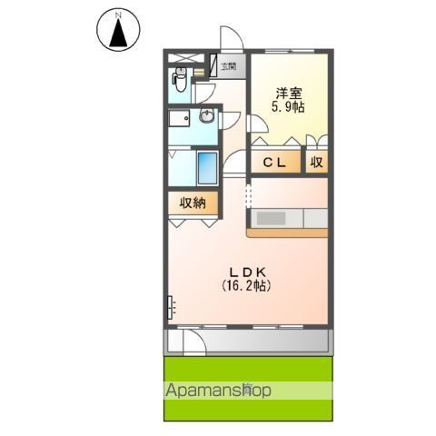 オークヴィレッヂ21 弐番館の間取り写真