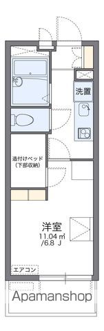 レオパレスハヅキ栄町の間取り写真