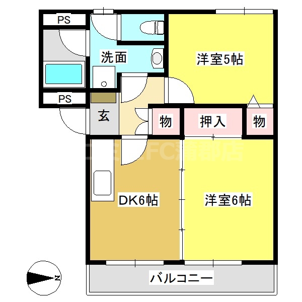 オレンジハウスの間取り写真