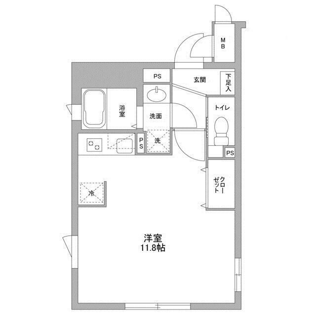NTPRレジデンス武蔵小山EASTの間取り写真