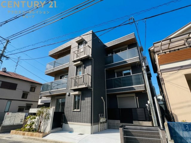 建物外観　オートロックで安心！