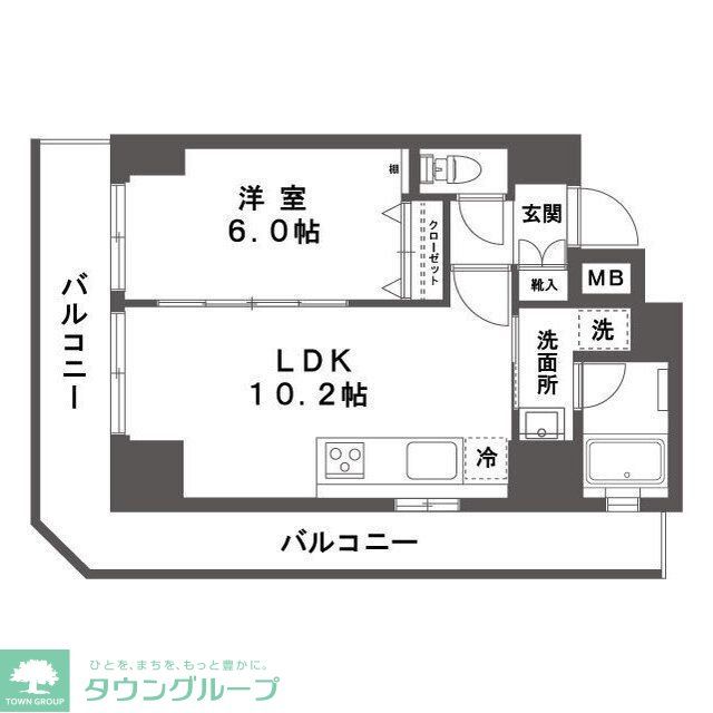 エシュレ湘南の間取り写真