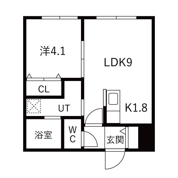 華月SAPPOROの間取り写真