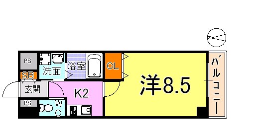 BLOOM LIFE TSUKAGUCHIの間取り写真