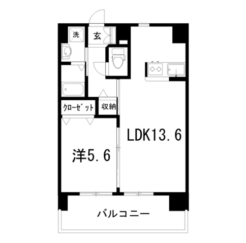 エルフィーノIIの間取り写真