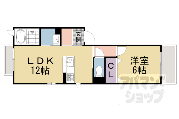 ホテリッチ京都駅北の間取り写真
