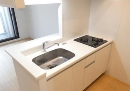 ＪＲ山手線 五反田駅 徒歩5分 12階建 築9年のキッチン写真