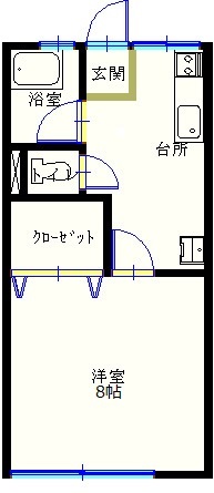 陽南コーポIIの間取り