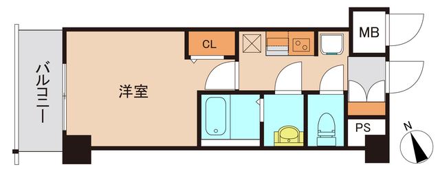 ベルシード浦安の間取り