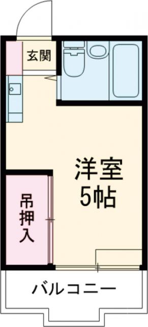 東京都葛飾区西新小岩４（アパート）の賃貸物件の間取り